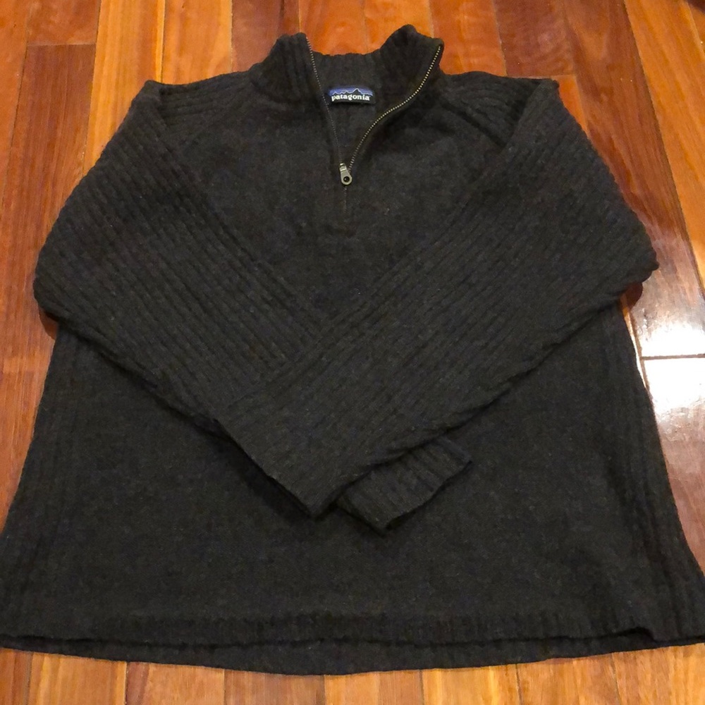 ⭐️ Patagonia Wool Sweater Men’s 1/4 zip Fall ‘01